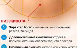 Тошнит и тянет низ живота